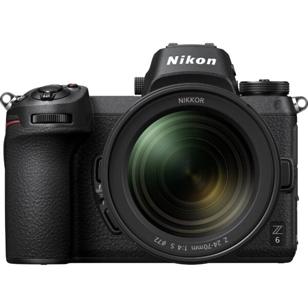 Nikon Z 6 Mirrorless Digital Camera with 24-70mm Lens, FTZ Mount Adapter, and Bag Kit 1 Nikon Z 6 Mirrorless Digital Camera with 24-70mm Lens, FTZ Mount Adapter, and Bag Kit