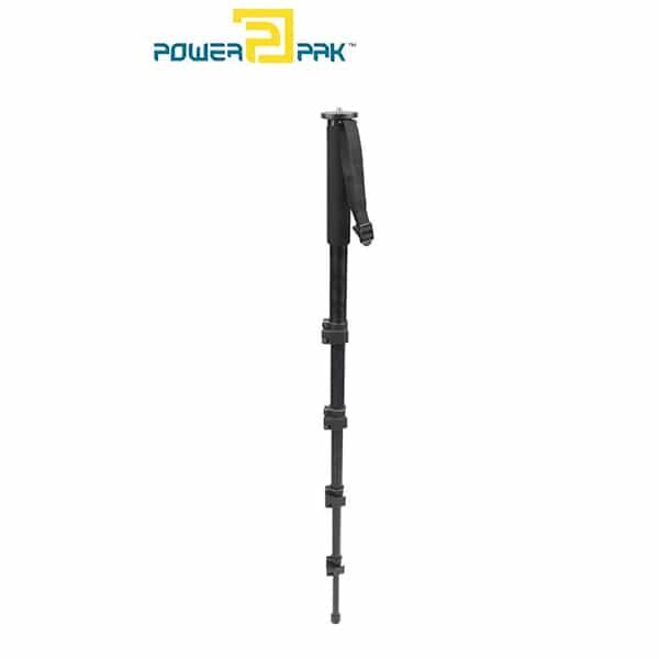 Powerpak Mono X9 Monopod for Digital & DSLR Cameras , 5 Powerpak Mono X9 Monopod for Digital & DSLR Cameras , 5.83" Height