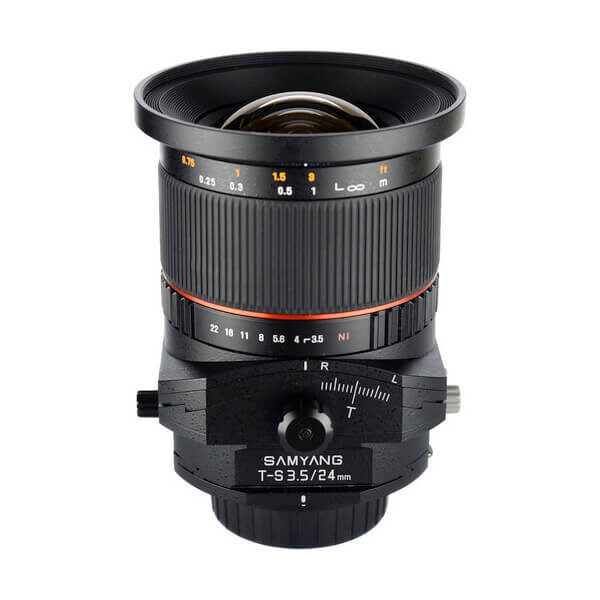 Samyang 24mm f/3 Samyang 24mm f/3.5 ED AS UMC Tilt-Shift Lens for Canon