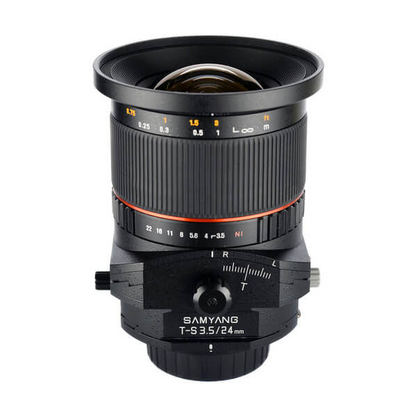 Samyang 24mm f/3.5 ED AS UMC Tilt-Shift Lens for Nikon