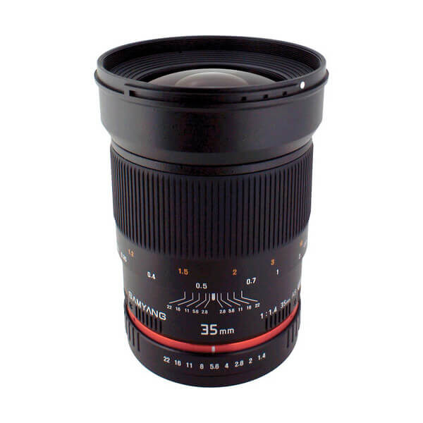 Samyang 35mm f/1 Samyang 35mm f/1.4 AS UMC Lens for Nikon F (AE Chip)