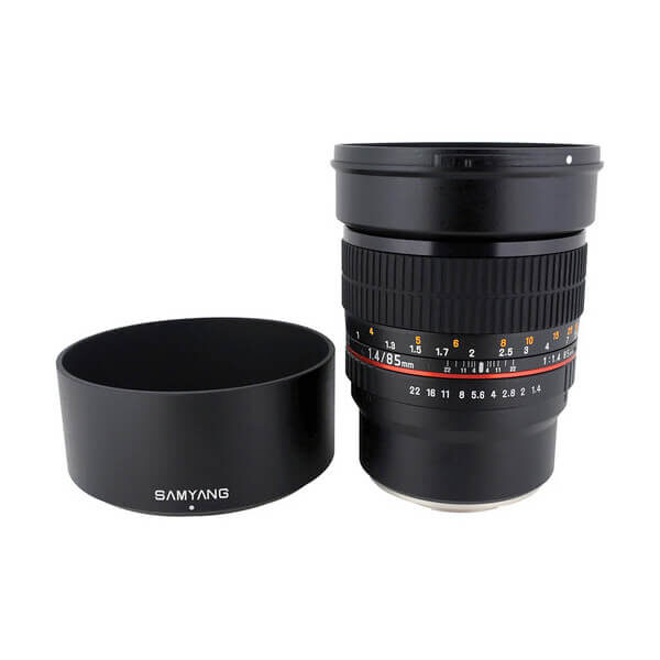 Samyang 85mm f/1 Samyang 85mm f/1.4 Aspherical IF Lens for Sony E-Mount Cameras