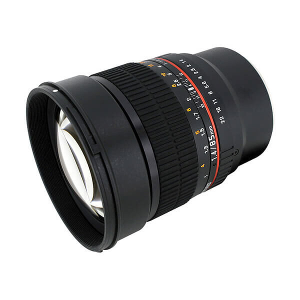 Samyang 85mm f/1 Samyang 85mm f/1.4 Aspherical IF Lens for Sony E-Mount Cameras
