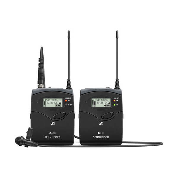 Sennheiser ew 112P G4 Camera-Mount Wireless Microphone System with ME 2-II Lavalier Mic