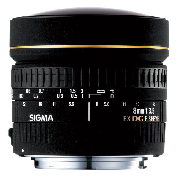 Sigma 8mm F3 Sigma 8mm F3.5 EX DG Circular Fisheye