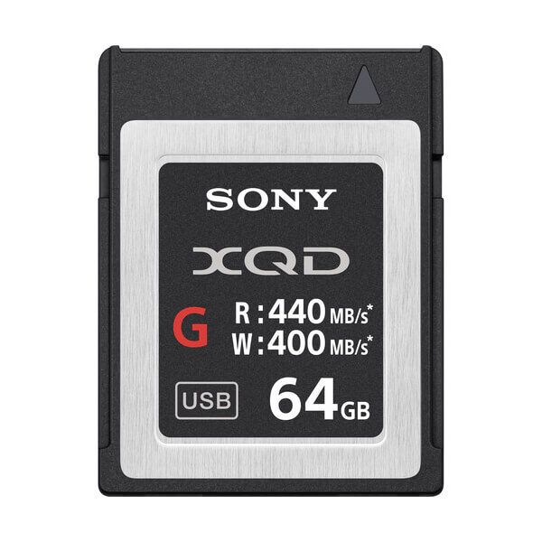 Sony 64GB XQD G Series Memory Card 1 Sony 64GB XQD G Series Memory Card