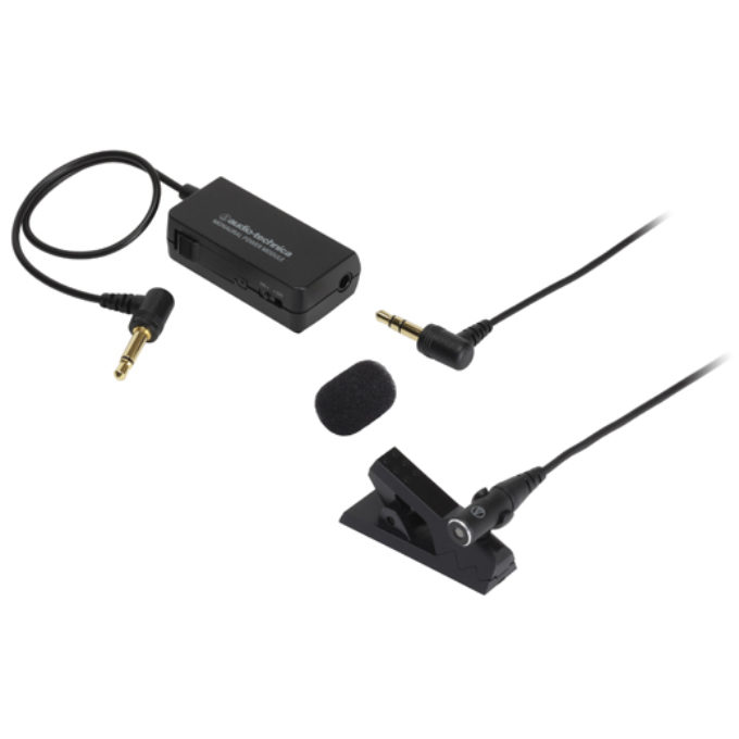 Audio-Technica AT9903 Subminiature Mono Lavalier Electric Condenser Microphone 2 Audio-Technica AT9903 Subminiature Mono Lavalier Electric Condenser Microphone