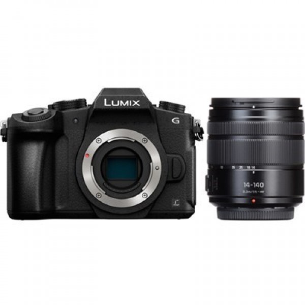 Panasonic Lumix DMC-G85H Mirrorless Digital Camera with 14-140mm Lens(Black)