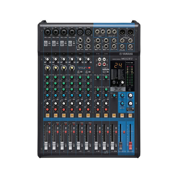 Yamaha MG12XU 12-Input Stereo Mixer 1 Yamaha MG12XU 12-Input Stereo Mixer