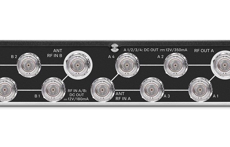 Sennheiser ASA 214-UHF Active Antenna Splitter with DC Power Distribution and NT 1-1 Power Supply