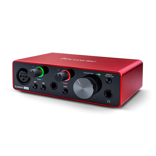 Focusrite Scarlett Solo 3rd Gen USB Audio Interface with Pro Tools India 3