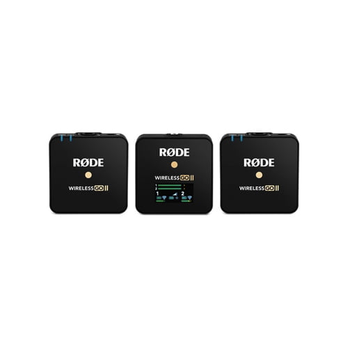 Rode Wireless GO II Dual Channel Compact Microphone Online Buy Mumbai India 1 Rode Wireless GO II Dual Channel Compact Microphone Online Buy Mumbai India 1