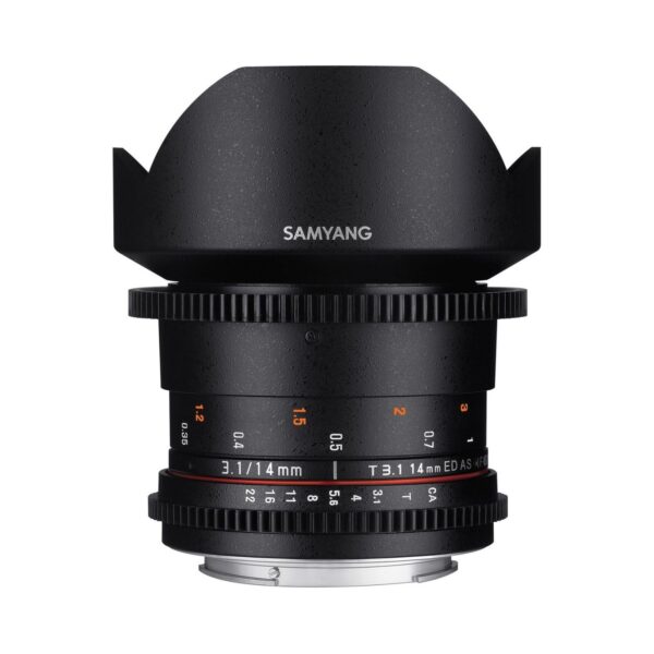 Samyang 14mm T3.1 VDSLRII Cine Lens for Sony E Online Buy Mumbai India 1 Samyang 14mm T3.1 VDSLRII Cine Lens for Sony E Online Buy Mumbai India 1