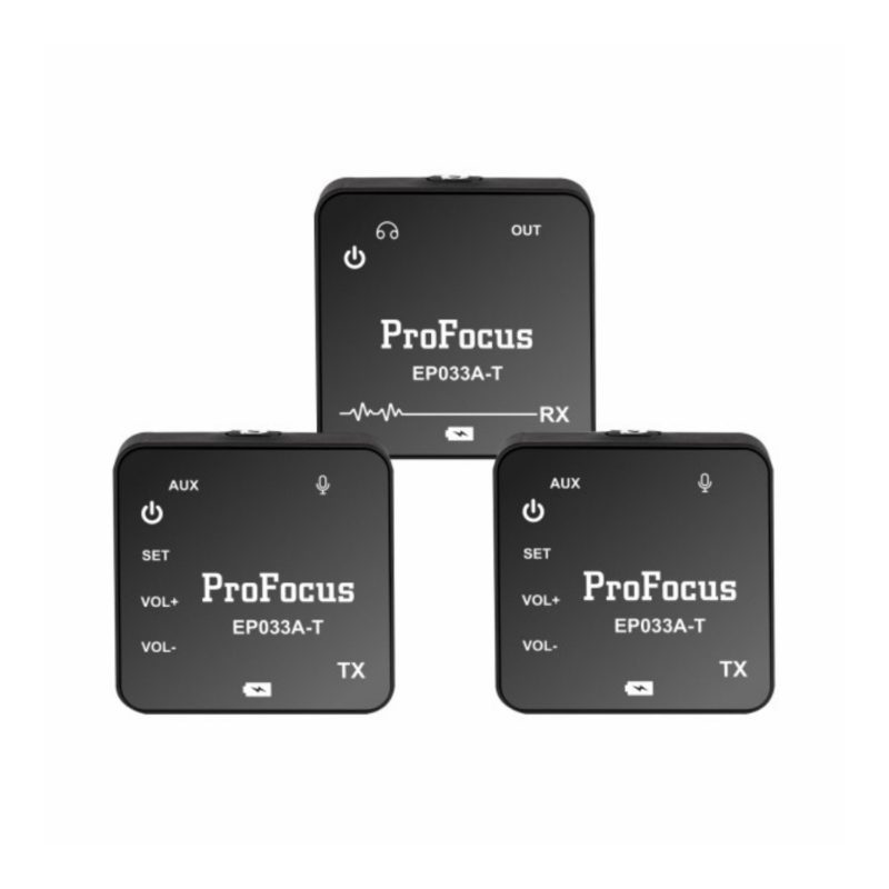ProFocus FM60 Dual Transmitter Microphone EP033A T Online Buy Mumbai India 1