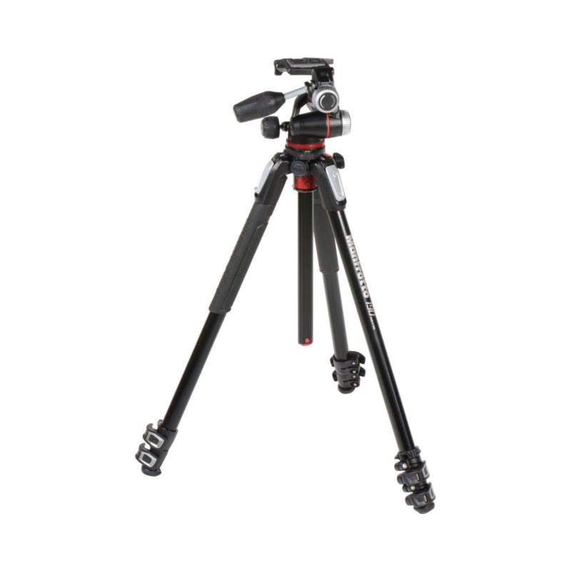 Manfrotto MK190XPRO3 3W Aluminum Tripod With Head Online Buy India 01