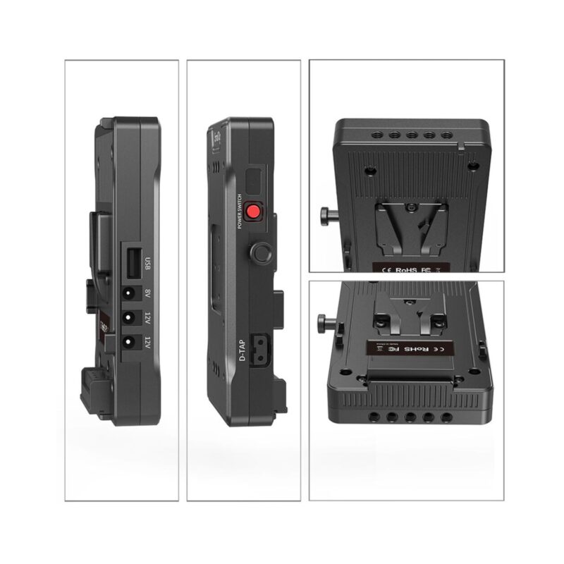 SmallRig V Mount Battery Adapter Plate with Dual 15mm Rod Clamp 3203 Online Buy Mumbai India 3