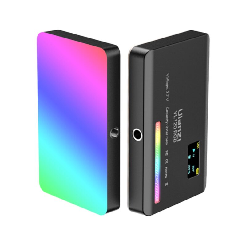Ulanzi VL120 RGB LED Video Light Black Online Buy Mumbai India 02 Ulanzi VL120 RGB LED Video Light Black Online Buy Mumbai India 02