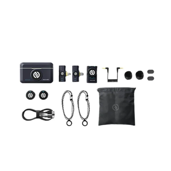 Hollyland LARK M2 DUO 2 Person Wireless Combo Microphone System in Mumbai India (11) Hollyland LARK M2 DUO 2 Person Wireless Combo Microphone System in Mumbai India (11)