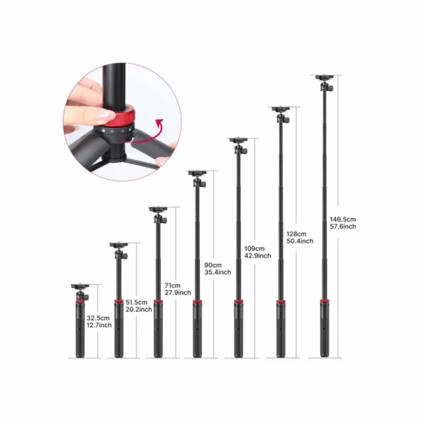 Ulanzi MT 44 Extendable Vlog Tripod Online Buy India 03 Ulanzi MT 44 Extendable Vlog Tripod Online Buy India 03