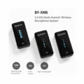 Boya BY XM6 S2 2.4GHz Dual Wireless Lavalier Microphone Online Buy India 02