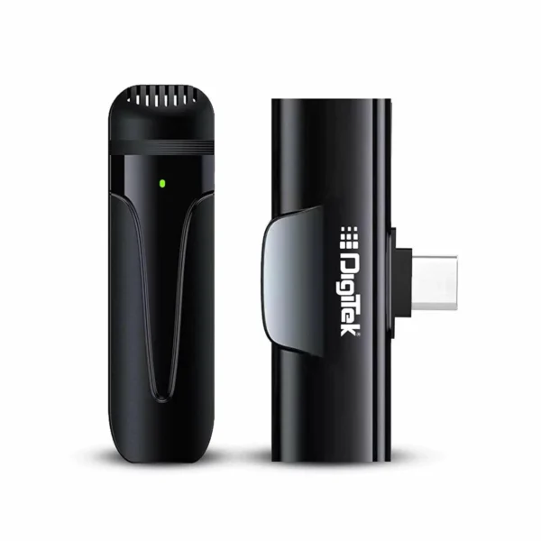 Digitek DWM 001 Wireless Microphone & Receiver with Type C Online Buy India 01 Digitek DWM 001 Wireless Microphone & Receiver with Type C Online Buy India 01