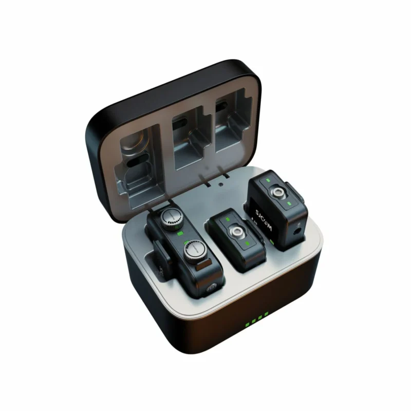 SJCam M1 2 Person Wireless Microphone System with Charging Case Online Buy India 01