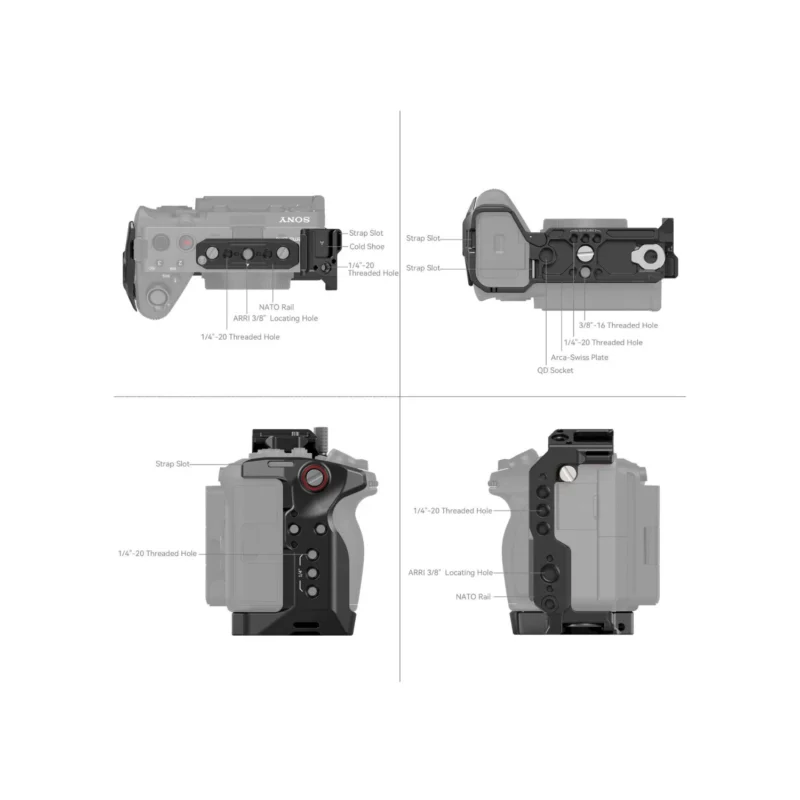 SmallRig 4183 Cage for Sony FX30 FX3 Online Buy India 04
