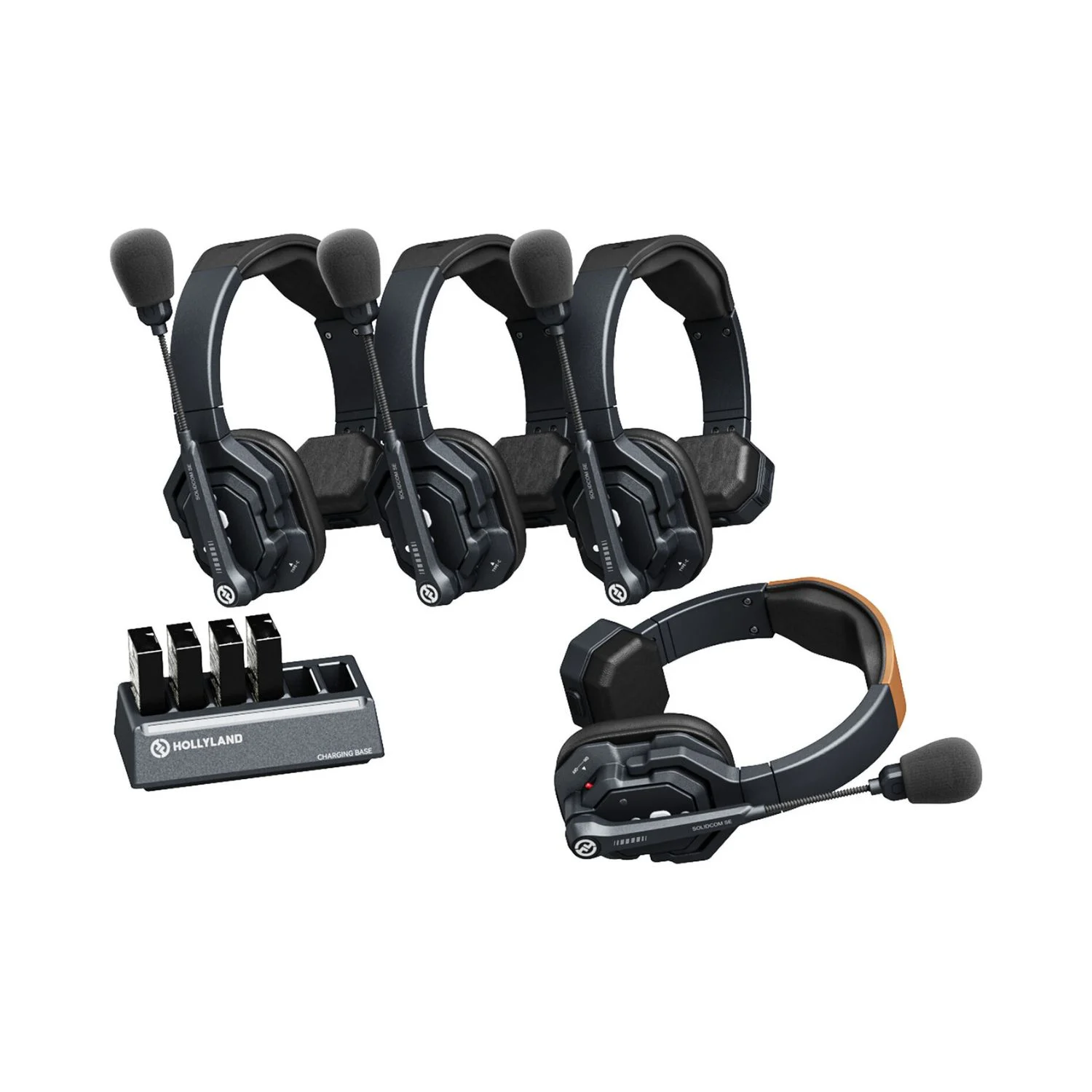 Hollyland Solidcom SE 4S 4 Person Single Ear Noise Canceling Headset Intercom System Online Buy India 01