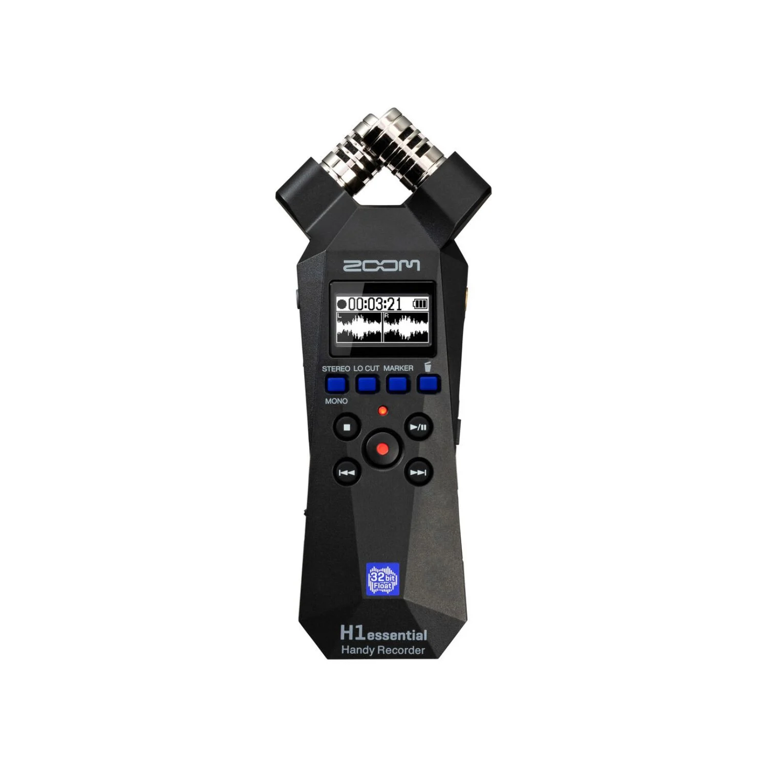 Zoom H1essential 2 Track 32 Bit Float Portable Audio Recorder Online Buy India 01