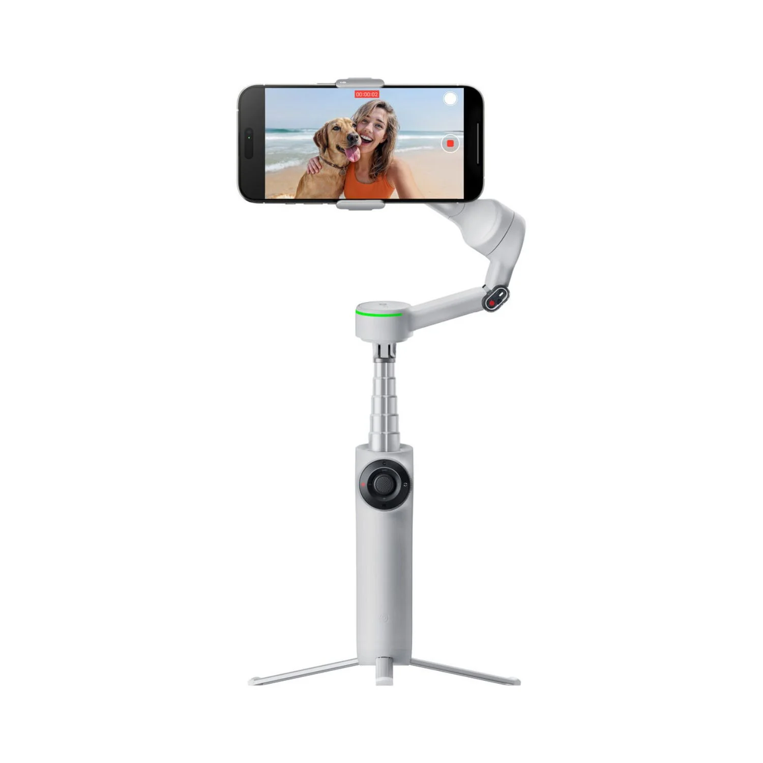 Insta360 Flow 2 Pro Smartphone Gimbal Stabilizer Creator Bundle (Gray) Online Buy India 02