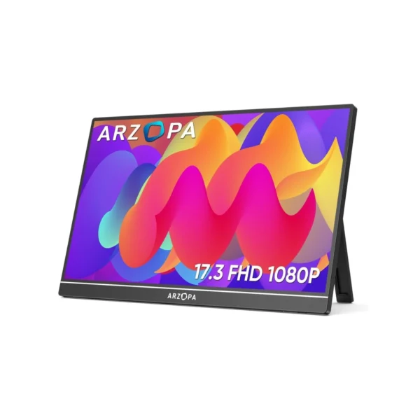 ARZOPA 17.3'' Portable 103% sRGB FHD 1080P IPS Gaming Monitor Online Buy India 01 ARZOPA 17.3'' Portable 103% sRGB FHD 1080P IPS Gaming Monitor Online Buy India 01