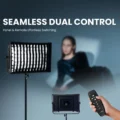 Digitek LED D1500 Professional Flat Panel LED Video Light with Sotbox & Grid Onlinr Buy India 02