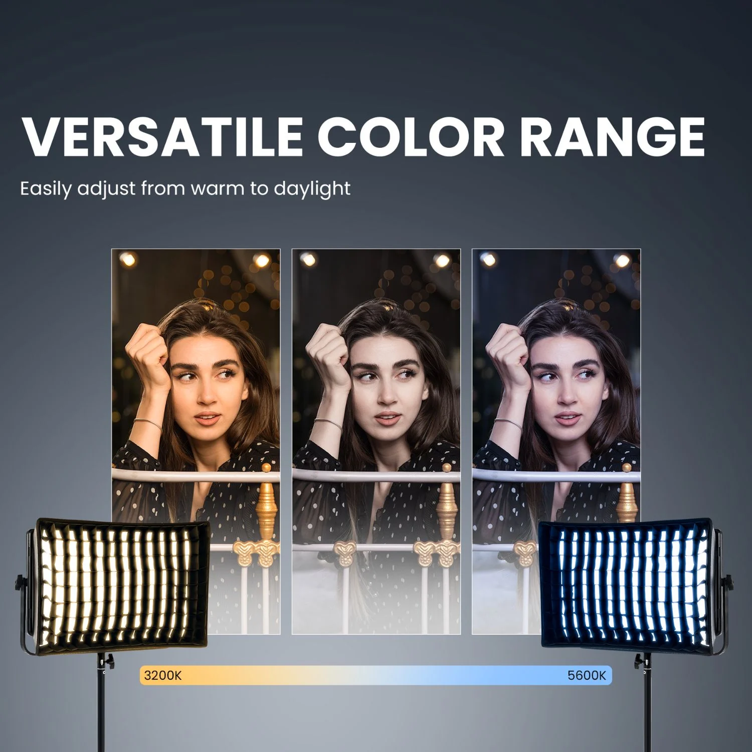 Digitek LED D1500 Professional Flat Panel LED Video Light with Sotbox & Grid Onlinr Buy India 05