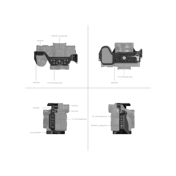 SmallRig 3667B Full Camera Cage Online Buy India 04 SmallRig 3667B Full Camera Cage Online Buy India 04