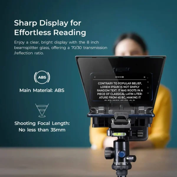 Digitek DTP‑008 8 Inch Teleprompter in Mumbai India (4) Digitek DTP‑008 8 Inch Teleprompter in Mumbai India (4)