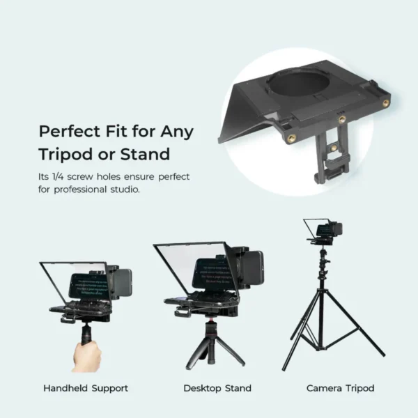 Digitek DTP‑008 8 Inch Teleprompter in Mumbai India (5) Digitek DTP‑008 8 Inch Teleprompter in Mumbai India (5)