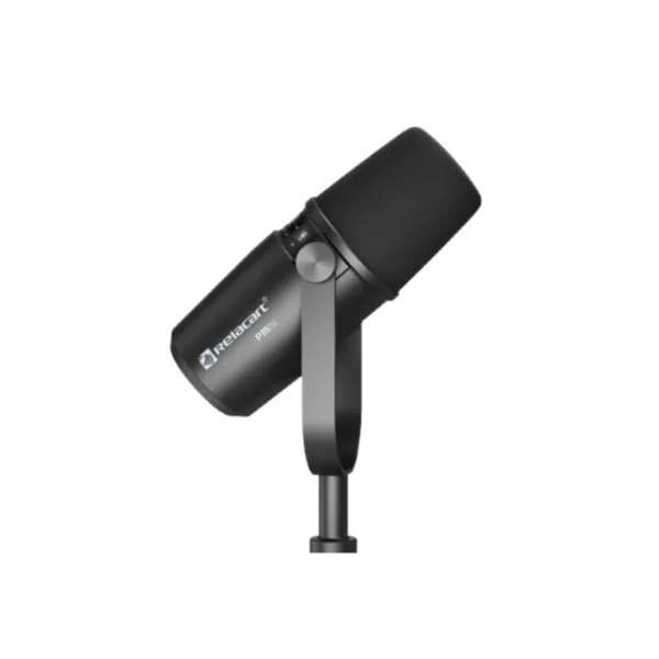Relacart PM2 XLR + USB C Podcast Microphone Online Buy Mumbai India Pooja Electronics (2)