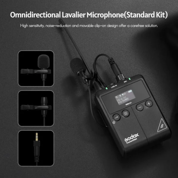 GODOX WMicS1 Kit 2 Mic in Mumbai India (5) GODOX WMicS1 Kit 2 Mic in Mumbai India (5)