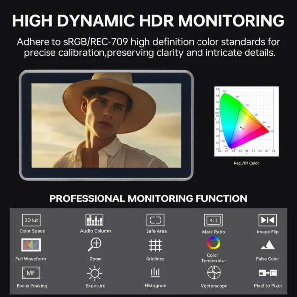 VILTROX DC X3 6″ Touchscreen Field Monitor 2000 nits Mumbai India 05 VILTROX DC X3 6″ Touchscreen Field Monitor 2000 nits Mumbai India 05