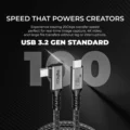 DigiTek DC 5M TC2C C To C Tether Cable Right Angle Online Buy in India 3