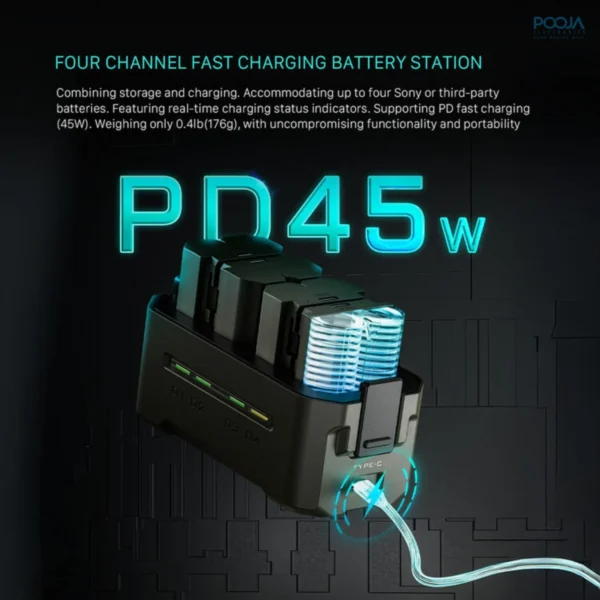 Tilta Portable Charging Station for Sony NP FZ100 Batteries in Mumbai India (7) Tilta Portable Charging Station for Sony NP FZ100 Batteries in Mumbai India (7)