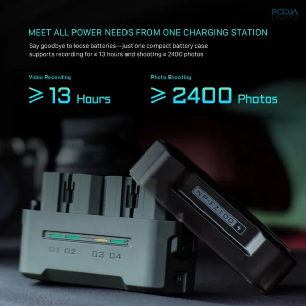 Tilta Portable Charging Station for Sony NP FZ100 Batteries in Mumbai India (9) Tilta Portable Charging Station for Sony NP FZ100 Batteries in Mumbai India (9)