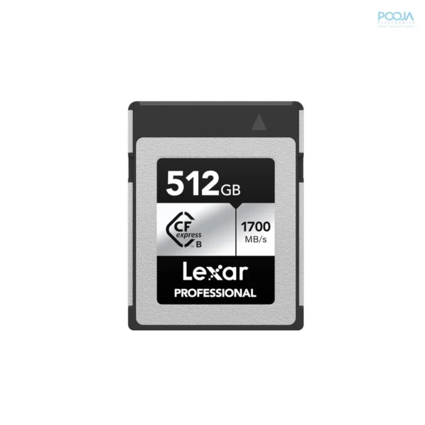 Lexar 512GB Silver SE CFexpress Type B Memory Card 1