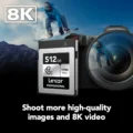 Lexar 512GB Silver SE CFexpress Type B Memory Card 4