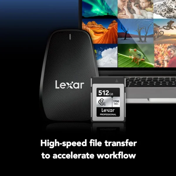 Lexar 512GB Silver SE CFexpress Type B Memory Card 7 Lexar 512GB Silver SE CFexpress Type B Memory Card 7