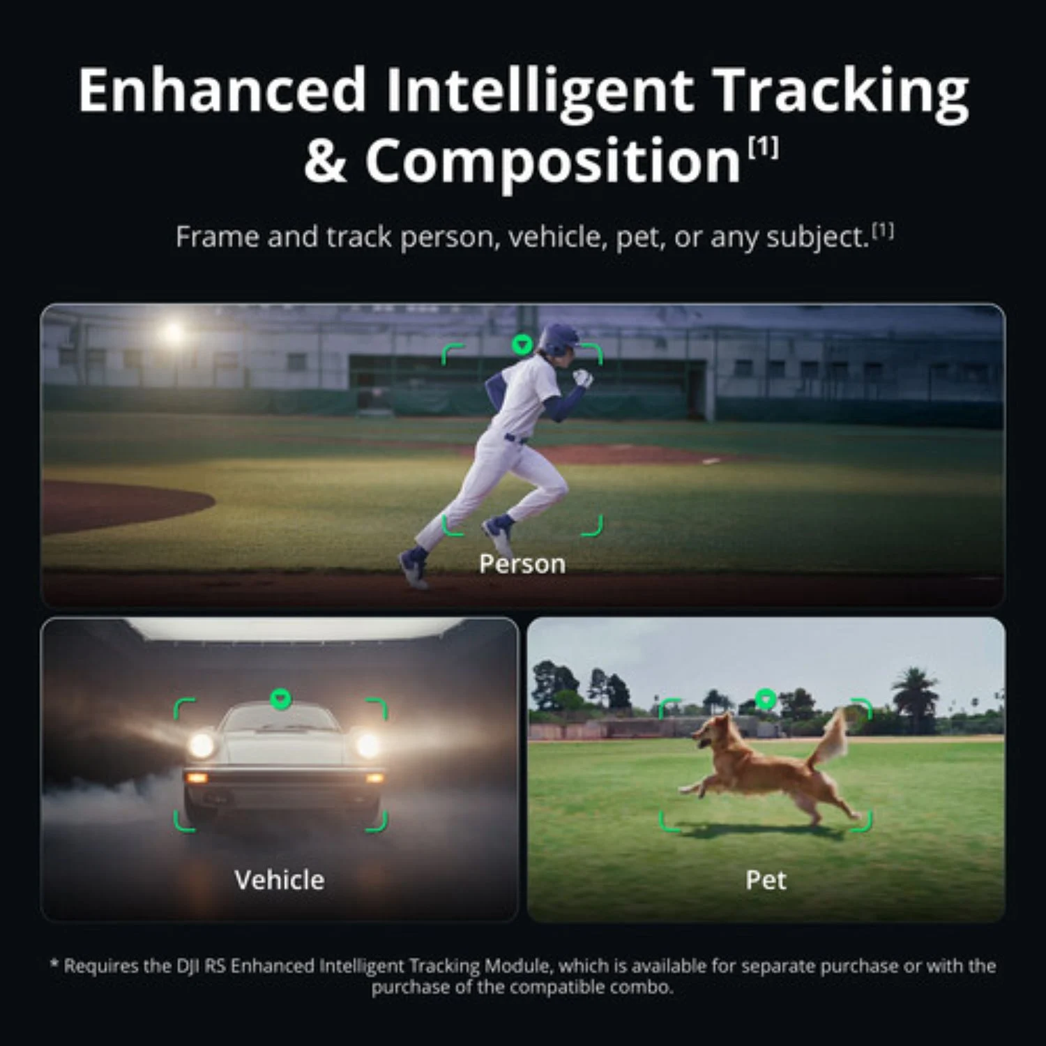 dji rs 5 gimbal combo kit ai tracking module 2
