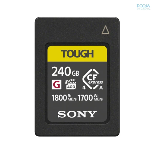 sony 240gb cfexpress 4 0 type a tough memory card 1