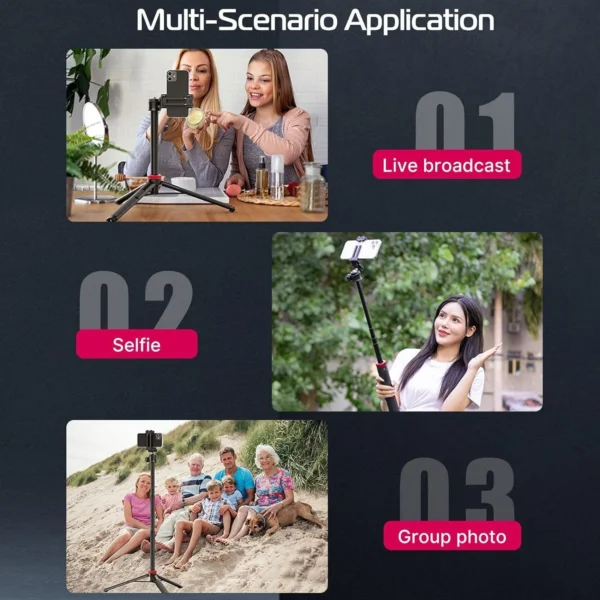 ulanzi mt 44 extendable vlogging tripod black 5 ulanzi mt 44 extendable vlogging tripod black 5