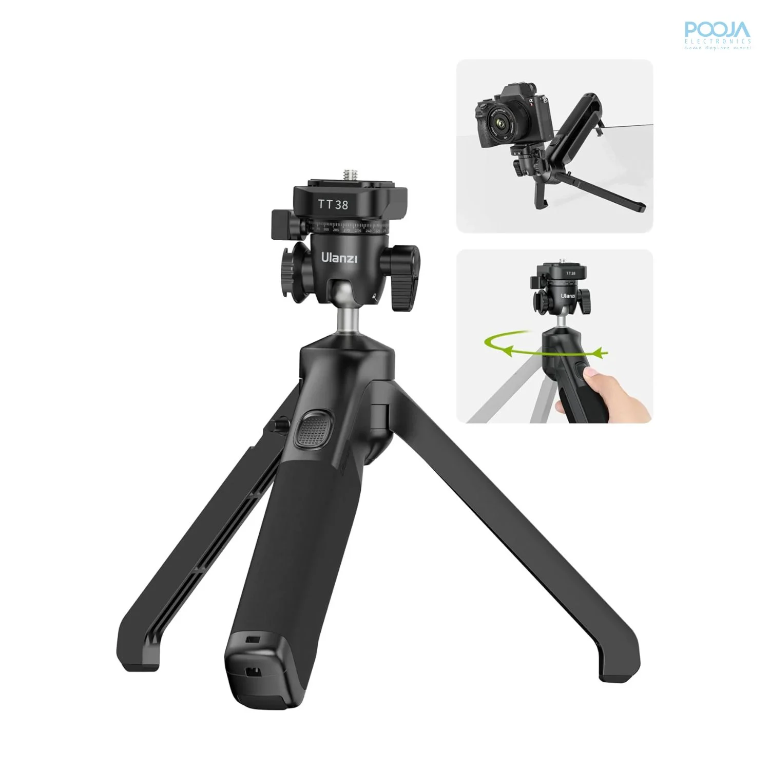 ulanzi tt38 mini tripod f38 quick release plate 1