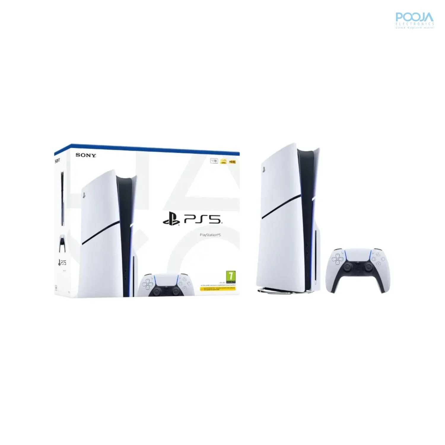 Sony PlayStation 5 Slim Disc Edition 1TB Console 1 Sony PlayStation 5 Slim Disc Edition 1TB Console 1